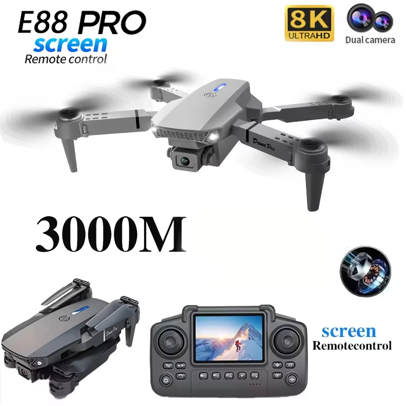 Drone E88 Rc Quadcopter - 2026 신형 E88 드론 8K HD