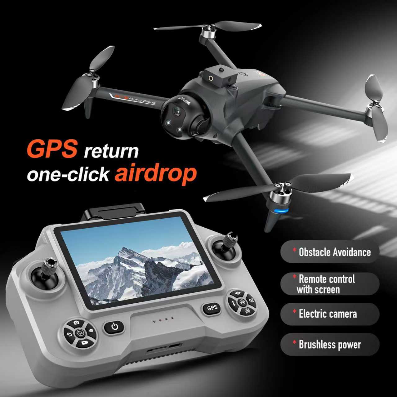 Drone Ae Rc - YL059 FPV GPS 쿼드콥터 드론 8K