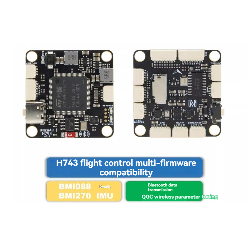 MicoAir743 V2 비행 컨트롤러 듀얼 IMU 블 - Drone Rc Leading 리뷰 및 가격