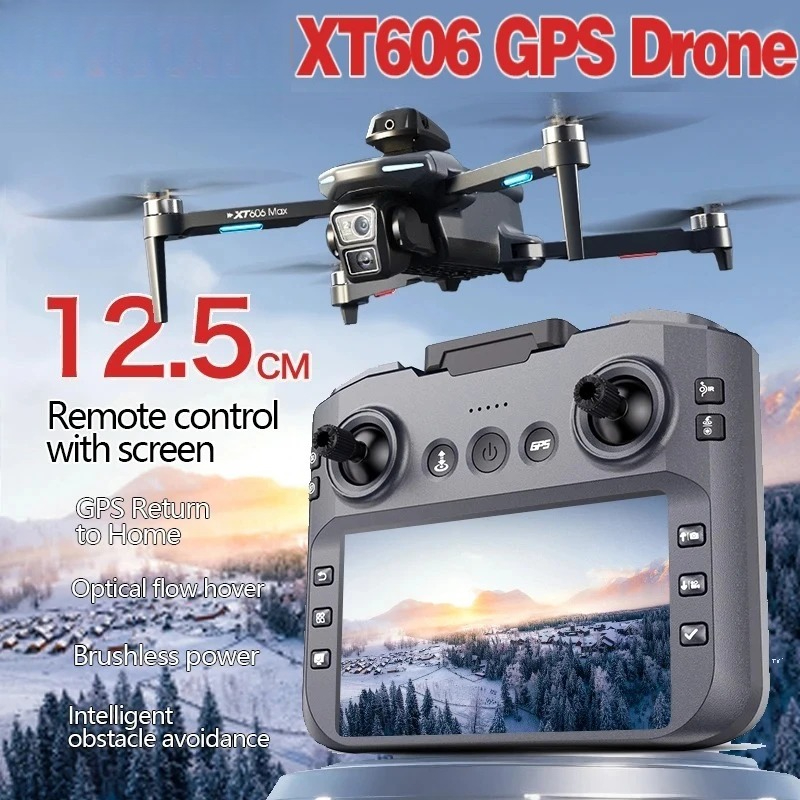 오리지널 XT606 MAX GPS 드론 4K 프로페셔널 - Jjrc Drone X12 리뷰 및 가격