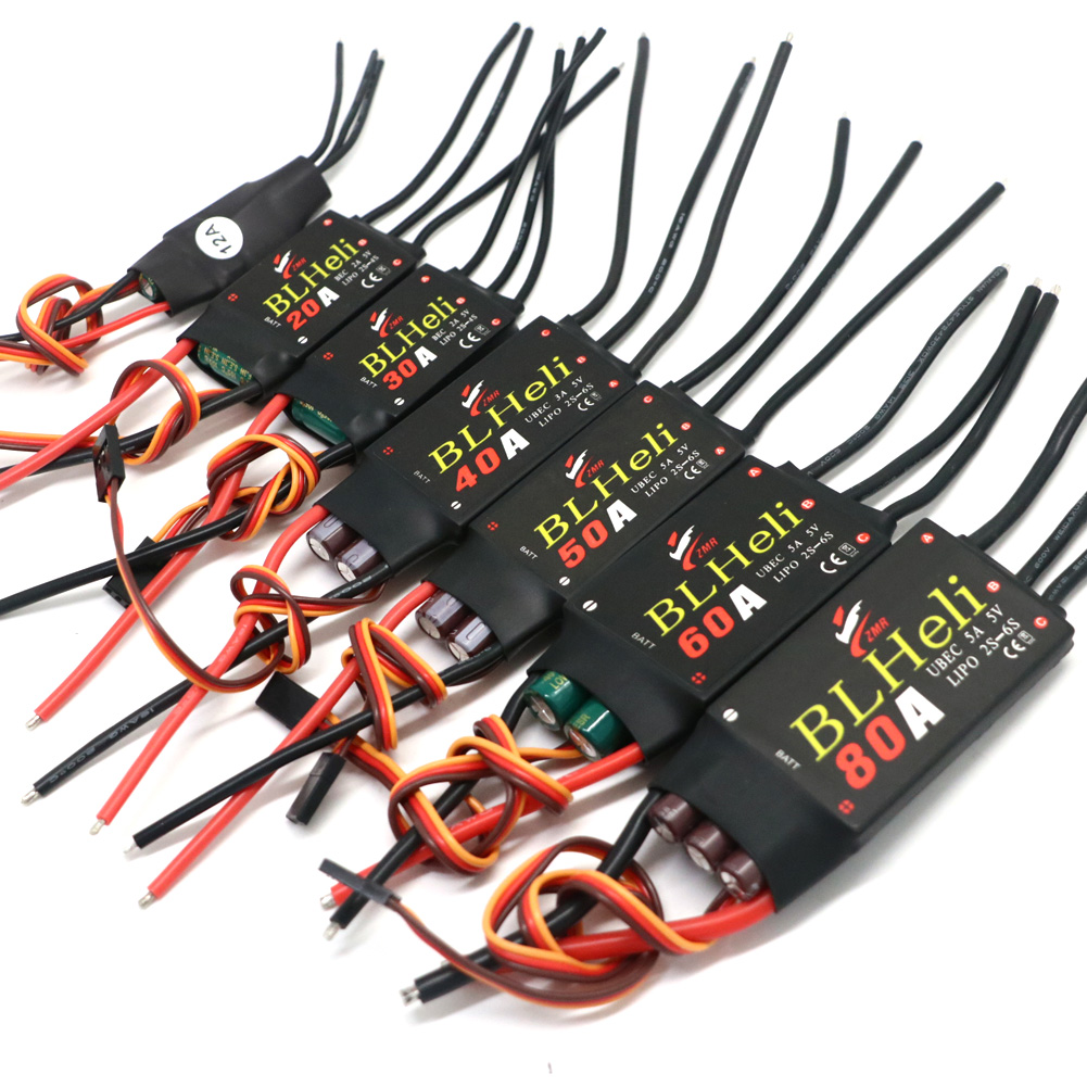 BLHeli 브러시리스 ESC 80A 12A 20A 3 - Drone Rc Toy 리뷰 및 가격